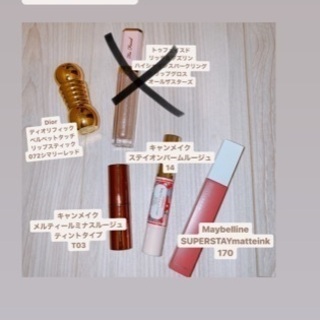 化粧品、25ミリコテ、香水の画像