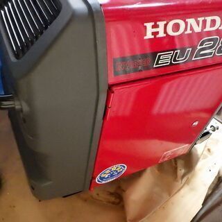 美品　ホンダインバーター発電機　EU28is  値下げ20万円→16万円　本日限定 の画像