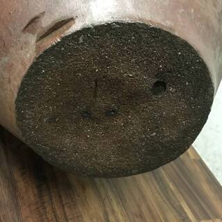 ⭕⭕⭕NY3/68 コレクター放出 時代 信楽 壷 高さ67cm×横43cm 花瓶 花器 大壷 丹波/備前　蔵出し品 花入 骨董⭕⭕⭕の画像