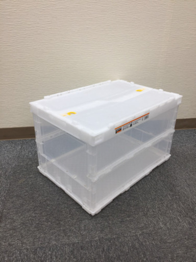 トラスコ中山　フタ付き折りたたみコンテナ　オリコン　５個
