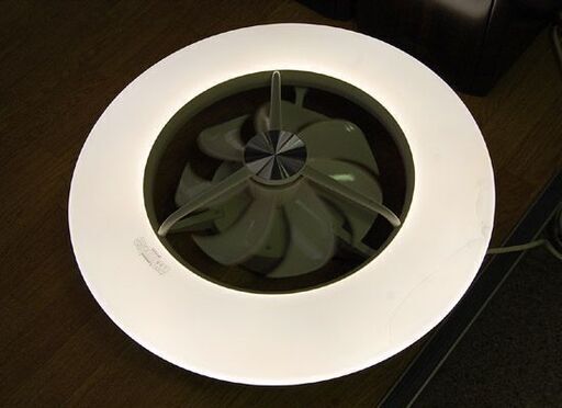 訳あり ドウシシャ LED シーリングサーキュレーター DCC-08CM 8畳用 Luminous 発光・調色・回転確認済み ルミナス