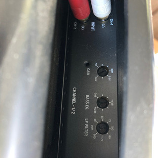 【差し上げます】アルパイン　AMPLIFIER SUBWOOFERS の画像