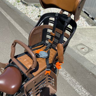 自転車　子供イス　後ろ装着用の画像