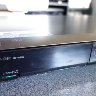【SHARP】BD-HDS53 ブルーレイレコーダー【動作良好、...