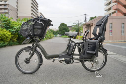 {受付中} ?首都圏無料配送?⭐️大容量⭐電動自転車 ブリヂストン 20インチ 12.8ah 子供乗せ 電動アシスト 中古