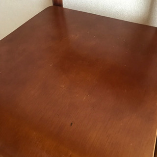 【受渡し待ち】木の椅子　アンティーク　2脚セットの画像