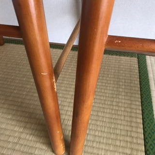 【受渡し待ち】木の椅子　アンティーク　2脚セットの画像