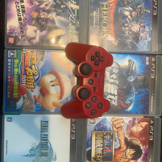 値下げしました。単品価格も有。ps3コントローラーとパワプロ、F...