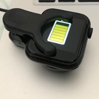 【配送・直接引渡OK】管理番号：L-28 多機能スマートウォッチ　ベルトの幅：約2cm ・モニターの幅：約3cm BK   の画像