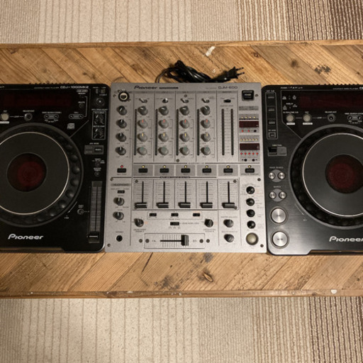 pioneer DJM-600 CDJ-1000 MK2 ×2台　セット