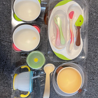 赤ちゃん食器・調理セットの画像