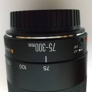 キヤノン レンズ★★ canon zoom lens ef 75-300mm Ⅱの画像