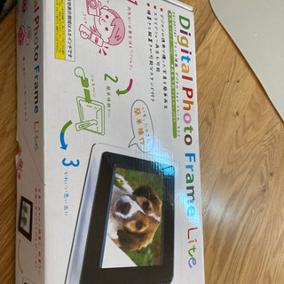 デジタルフォトフレームです。取りにか来てくれる方無料で差し上げます
