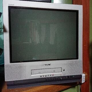 ビデオカセット内蔵SONYアナログテレビ