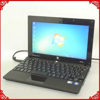 即使用可能 ノートパソコン Windows7 中古動作良品 10.1型 HP Mini 5103 Atom 2GB 160G 無線 Wi-Fi Bluetooth webカメラ LibreOffice