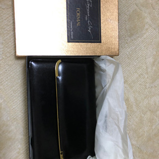 未使用　本革クラッチバック　ハンドバック