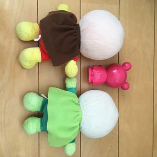 アンパンマン　メロンパンナ　赤ちゃんマンゴム人形　SLマン　4点セットの画像