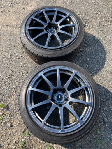 美品❗️17インチ9J+15❗️2本セット❗️