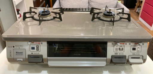 リンナイ ガスコンロ 都市ガス用 2018年製 中古