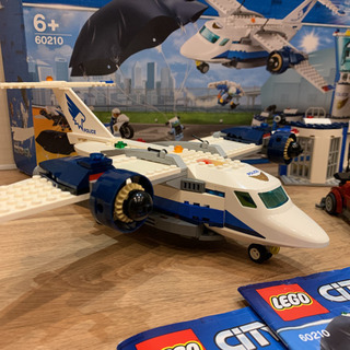 LEGO 空のポリス司令基地の画像