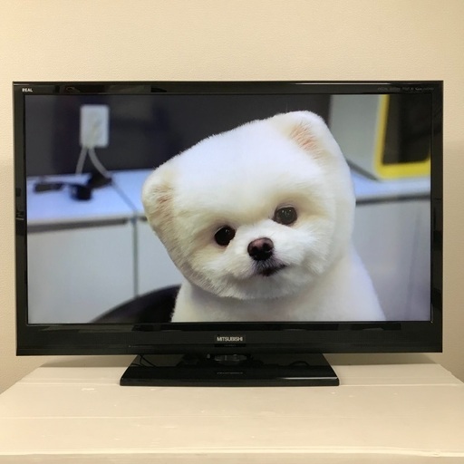 即日受渡❣️ミツビシ省エネ40型TVオートターンテーブル付12000円