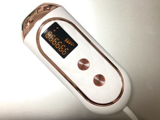 【配送・直接引渡OK】動作確認済 レベル５段階 LED残量チェック機能つき 全身対応脱毛器 IPL採用