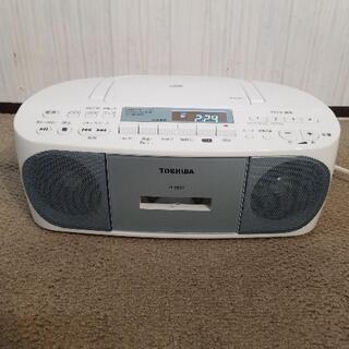 【美品】東芝 CDラジオカセットレコーダー TY-CDS7 20...