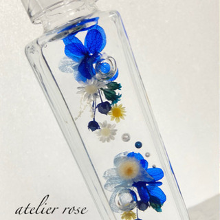 シャボン玉ハーバリウムの画像