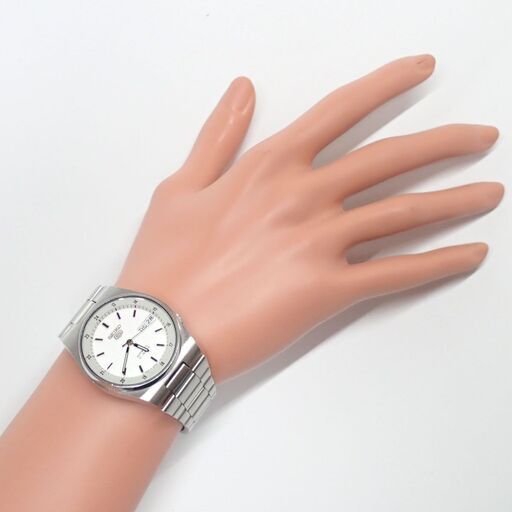 AA569 SEIKO セイコー5 7S26-0530 自動巻き デイデイト 裏スケ シースルーバック アナログ メンズ 腕時計