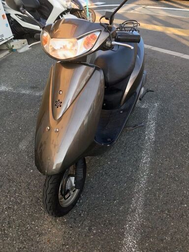 値下げ実動　ディオ　AF62　ガンメタ　防寒グリップヒーター付き