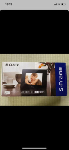 ほぼ新品 SONY DPF-D720(B) デジタルフォトフレーム