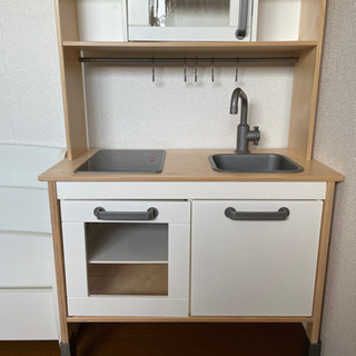 IKEA キッチン　おままごとキッチン　木製　引き取りに来られる方の画像