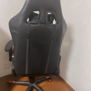 exracing ゲーミングチェア【使用回数少】の画像