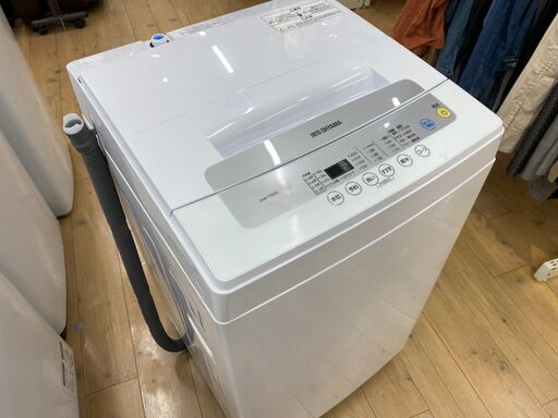 安心の6ヶ月保証付！IRIS OHYAMA（アイリスオーヤマ）5.0kg全自動洗濯機のご紹介です！