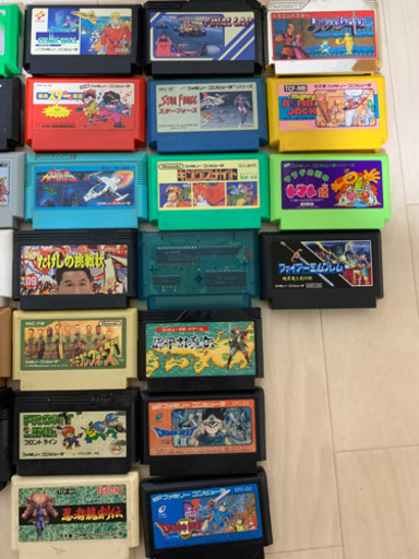 値下げ　ファミコンソフトまとめ売り　63本(かぶりなし)
