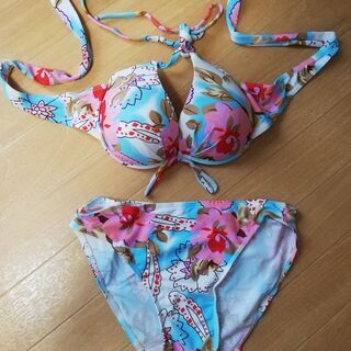 【新品】レディース水着　Lサイズ　3点セットの画像