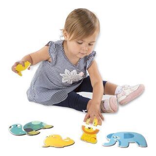 子供パズル; 海洋生物; 18ピース（並行輸入品）の画像