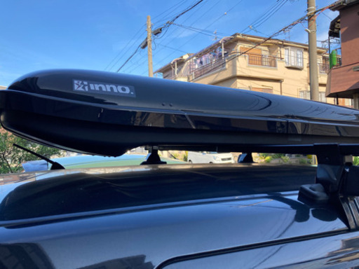 【商談中】【値下】イノー　INNO  ルーフボックス55  BR55 ＆ フック 13,680円