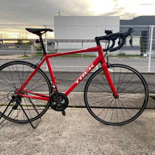 ロードバイク TREK 赤 