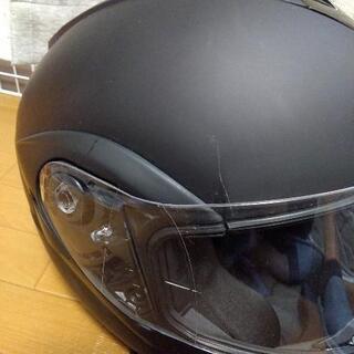 かっこいい未使用ヘルメット　フルフェイスの画像