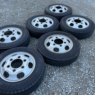 新古品タイヤ 175/75R15 103/101L LT BRIDGESTONE R205→6本