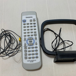 【ジャンク品】ONKYO ミニコンポ CD/MDチューナーアンプ一式の画像