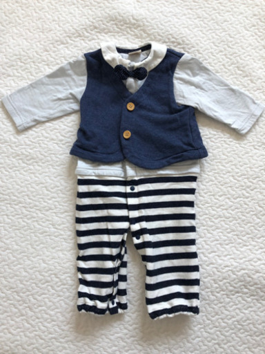 petit maim 男の子用フォーマルロンパース　70.80サイズ