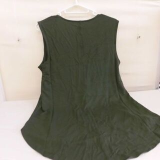 326 ♪未使用品　レディース　タンクトップ　グリーン　5枚セット　Mサイズの画像
