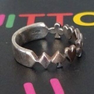 プエルタ・デル・ソル リング 指輪 トランプ柄の画像