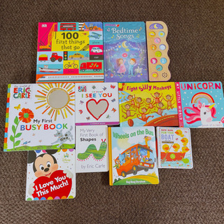 英語の絵本　10冊セット　エリックカール　ディズニー　洋書