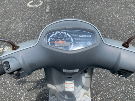 スズキ レッツ4 50 cc 原付 スクーター 4スト 実動 書類 鍵あり 型式CA41A