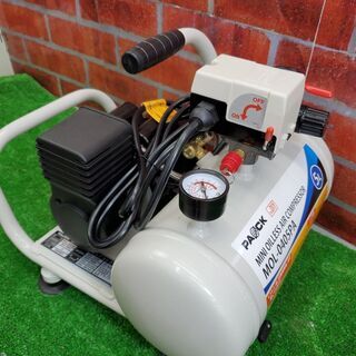 パオック MOL-0405PA エアコンプレッサー【リライズ野田愛宕店】【店頭取引限定】【中古】管理番号：ITM8S1R8U93Cの画像