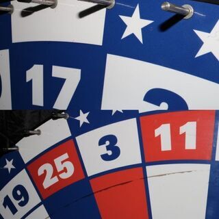 巨大ルーレット 抽選ボードの画像