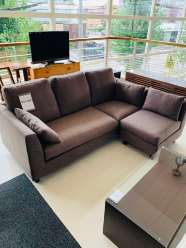 【エコスタイル太田】カウチソファ入荷‼️